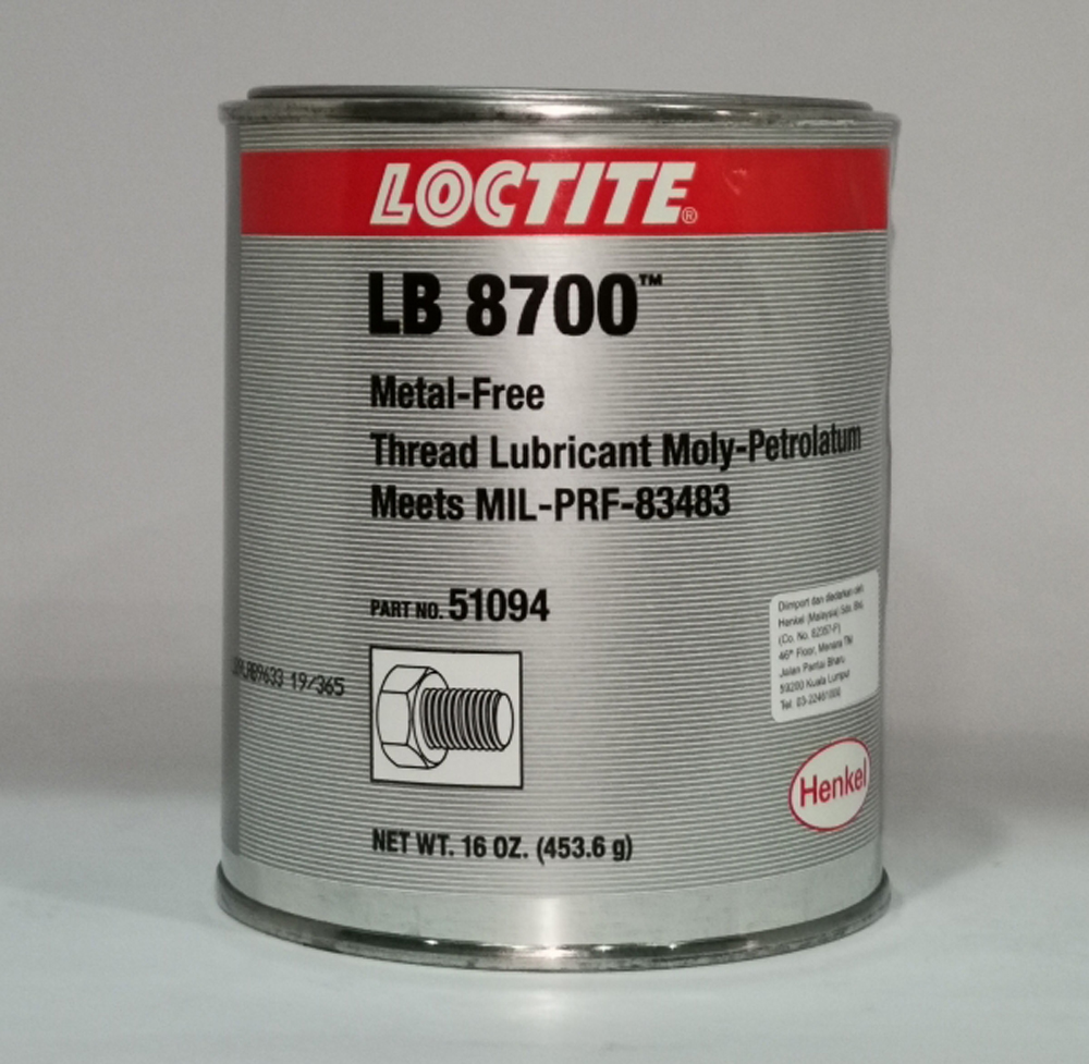 Loctite LB 8700 Moly50 Anti Seize SSE Composite Sdn Bhd